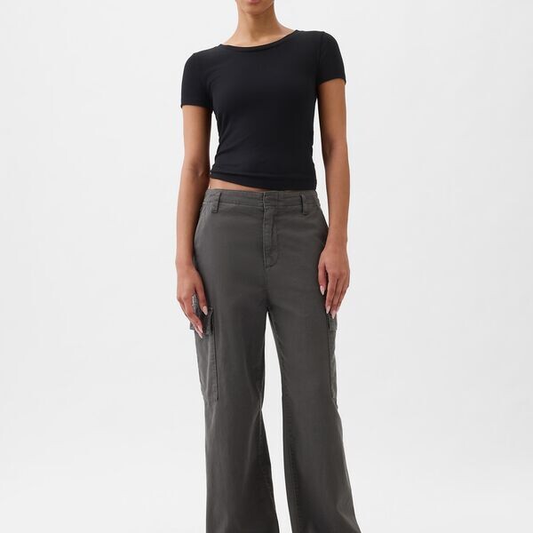 Свободные брюки-карго из хлопка Gap, серый
Свободные брюки-карго из хлопка Gap, серый