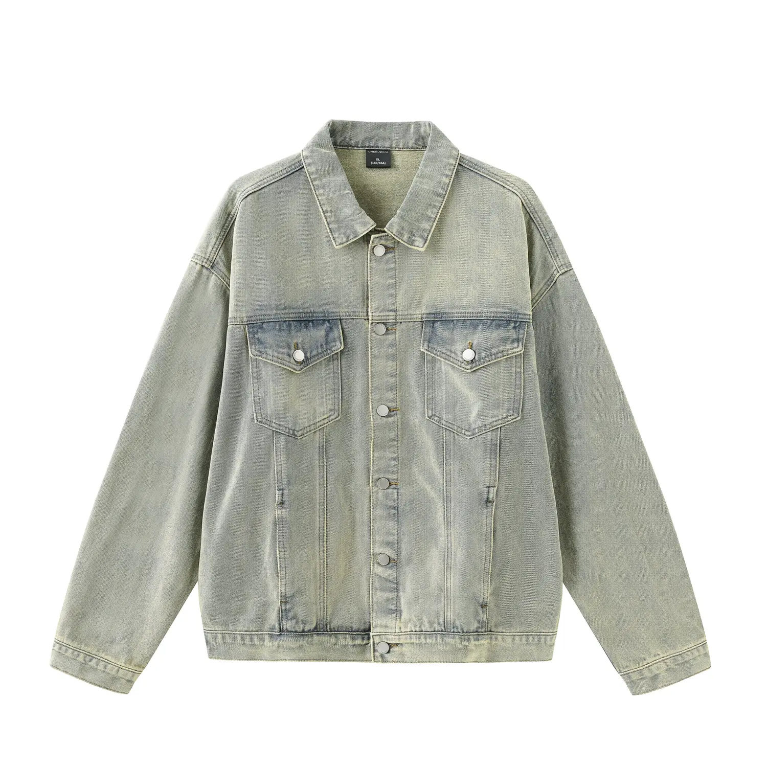 UNKNOWTAL Джинсовая куртка унисекс, Yellow Mud
UNKNOWTAL Джинсовая куртка унисекс, Yellow Mud