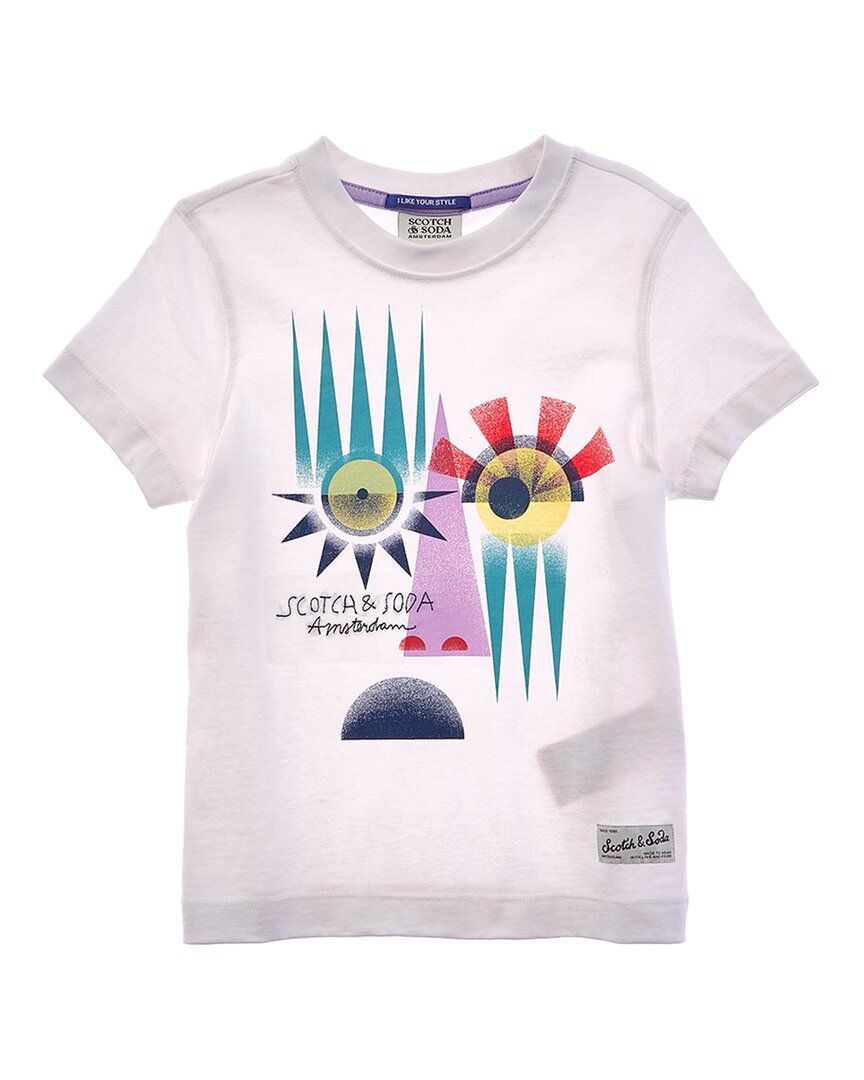Футболка свободного кроя с рисунком «Scotch & Soda», белый
Футболка свободного кроя с рисунком «Scotch & Soda», белый