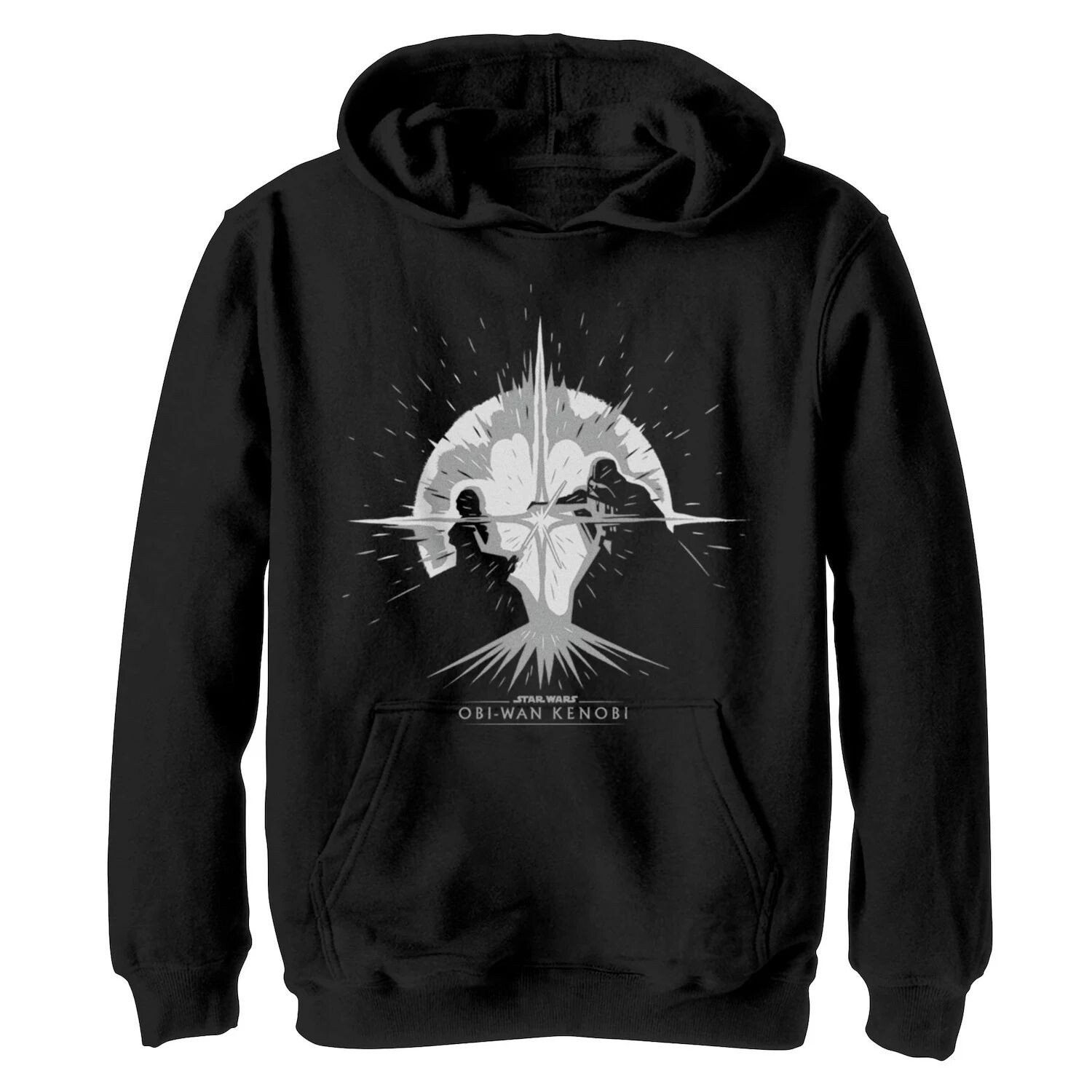 Толстовка с рисунком «Битва тёмной силы против светлой силы» для мальчиков 8–20 лет «Звёздные войны Оби-Ван Кеноби» Licensed Character
Толстовка с рисунком «Битва тёмной силы против светлой силы» для мальчиков 8–20 лет «Звёздные войны Оби-Ван Кеноби» Licensed Character