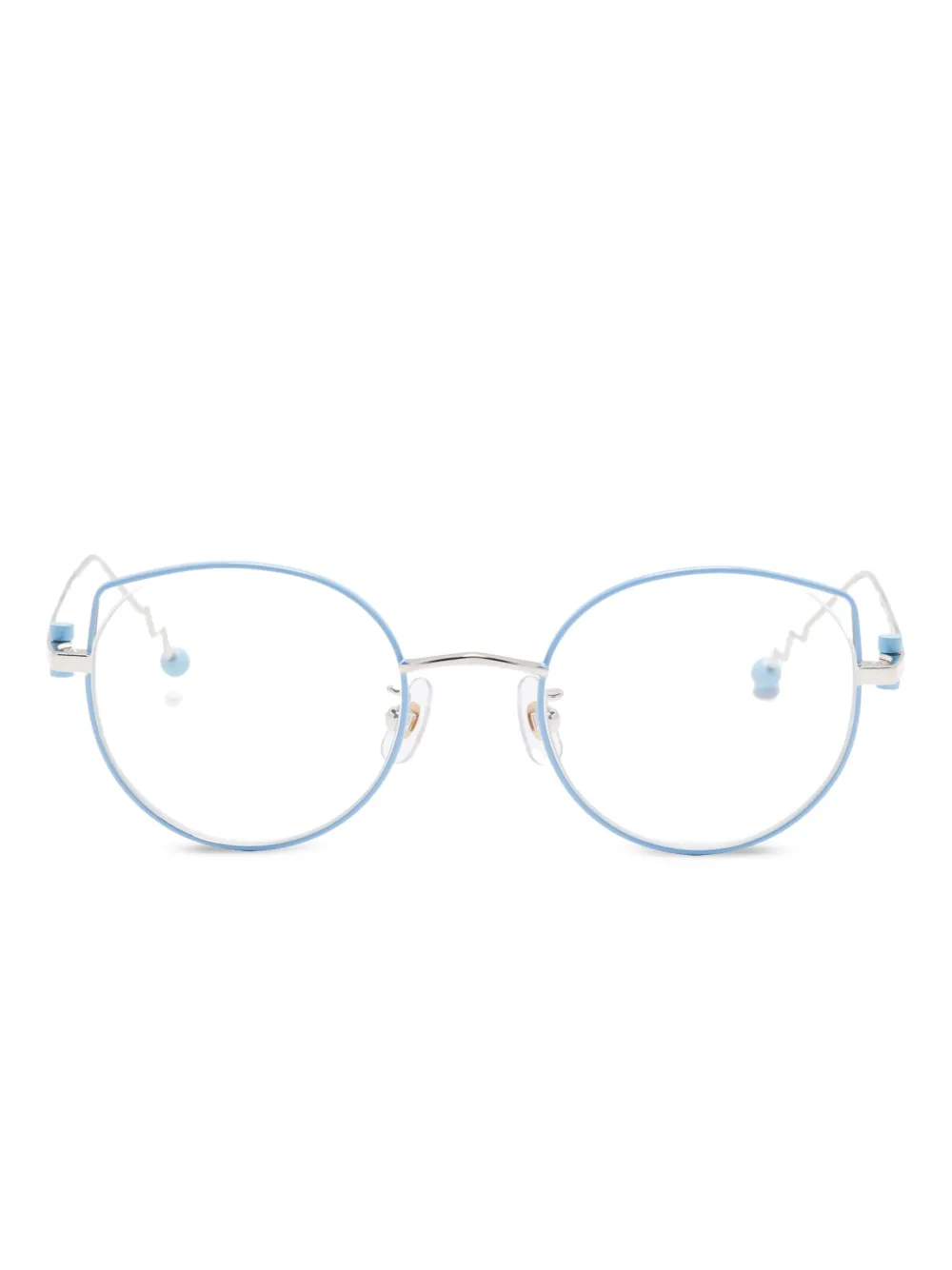 Очки в оправе 'кошачий глаз' Megane and Me, синий
Очки в оправе 'кошачий глаз' Megane and Me, синий