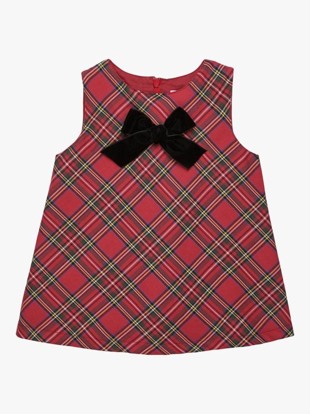 Детское платье Georgina с бантом Trotters, Red Tartan
Детское платье Georgina с бантом Trotters, Red Tartan