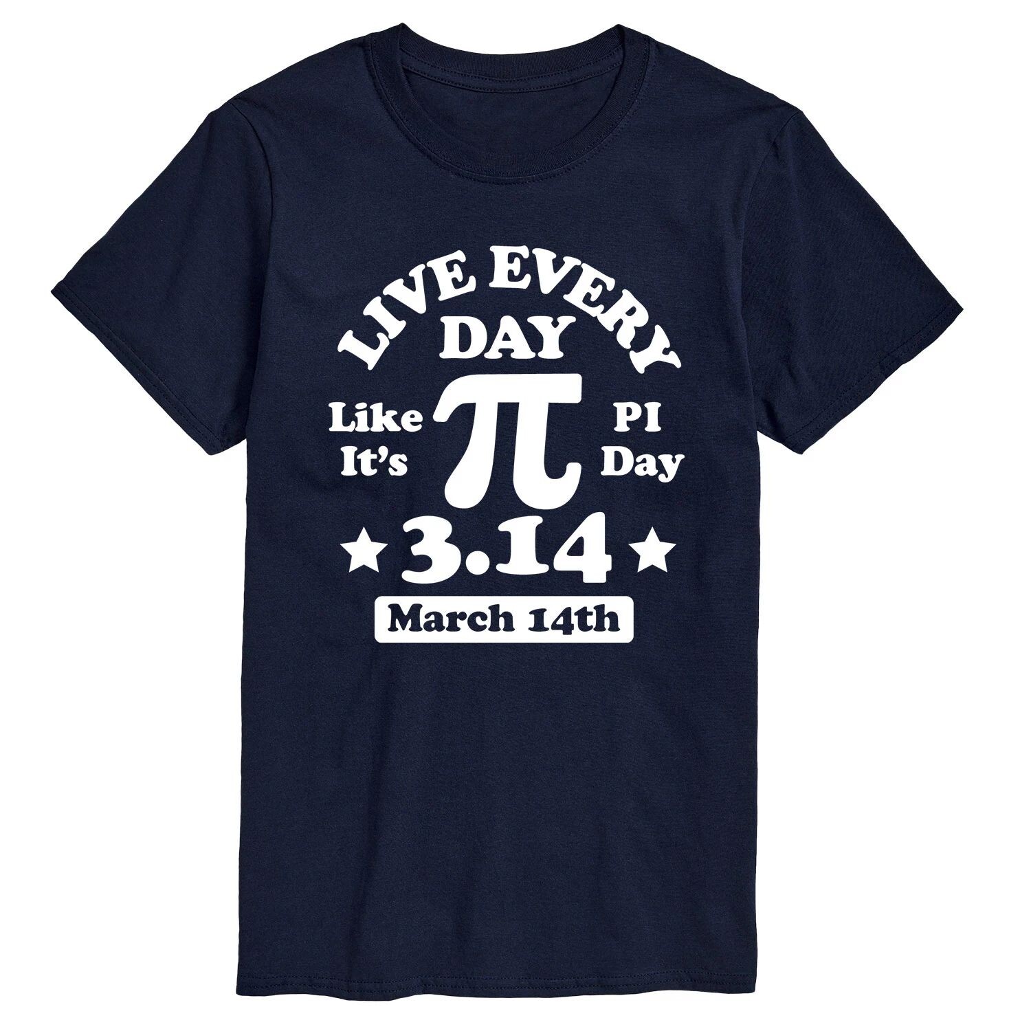 Футболка Big & Tall Live Everyday Like Pi Day, Blue License, синий
Футболка Big & Tall Live Everyday Like Pi Day, Blue License, синий