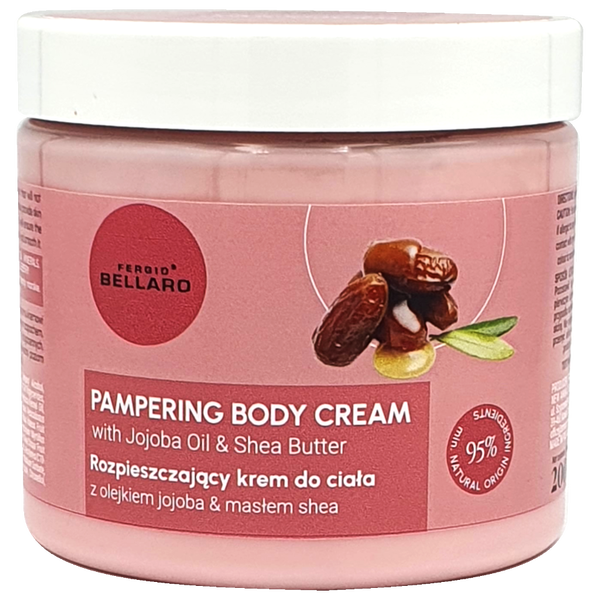 Нежный крем для тела с маслом жожоба и маслом ши, 200 мл Fergio Bellaro Skin food
Нежный крем для тела с маслом жожоба и маслом ши, 200 мл Fergio Bellaro Skin food