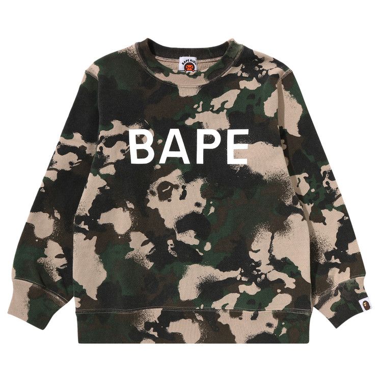 Толстовка BAPE Kids Map Camo Bape Crewneck Sweatshirt, Green
Толстовка BAPE Kids Map Camo Bape Crewneck Sweatshirt, Green