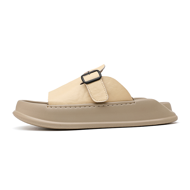 Тапочки-слайды мужские, устойчивые к истиранию FAPAI, Khaki White
Тапочки-слайды мужские, устойчивые к истиранию FAPAI, Khaki White