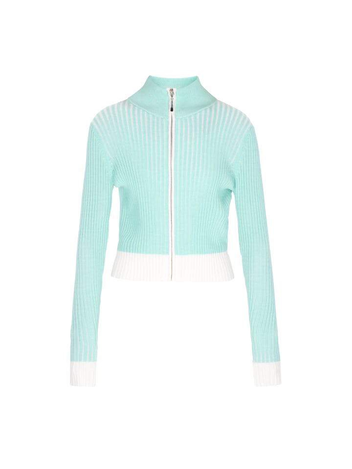 MyMo Женский кардиган мятно-белого цвета
MyMo Женский кардиган мятно-белого цвета