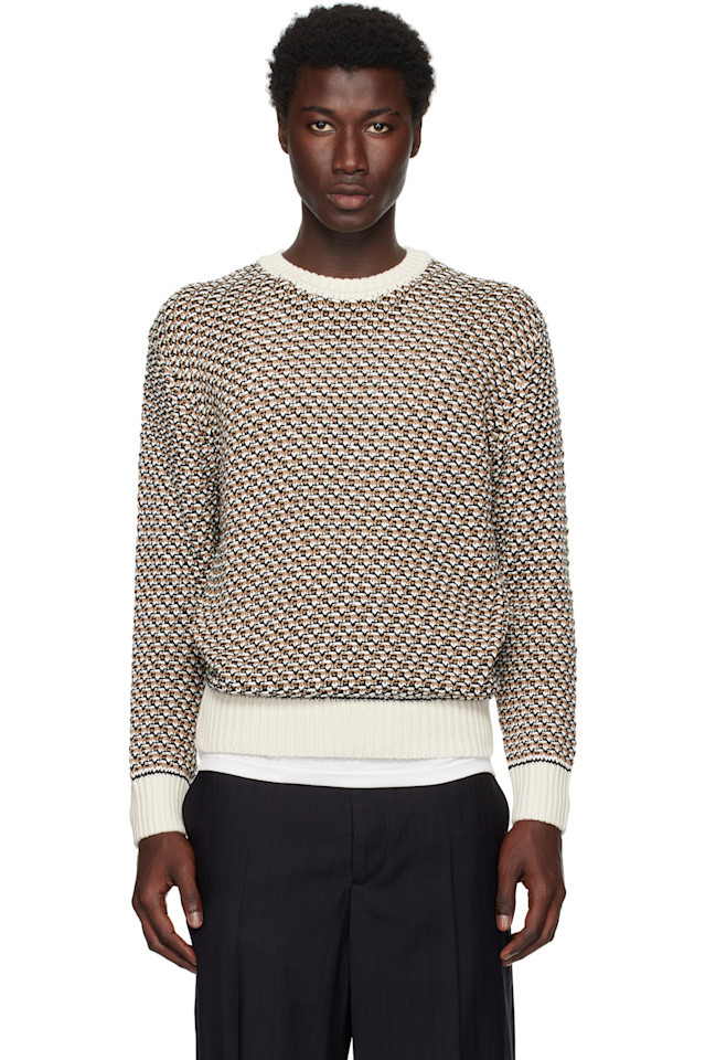 Свитер из хлопковой трикотажной ткани Boss, белый
Свитер из хлопковой трикотажной ткани Boss, белый