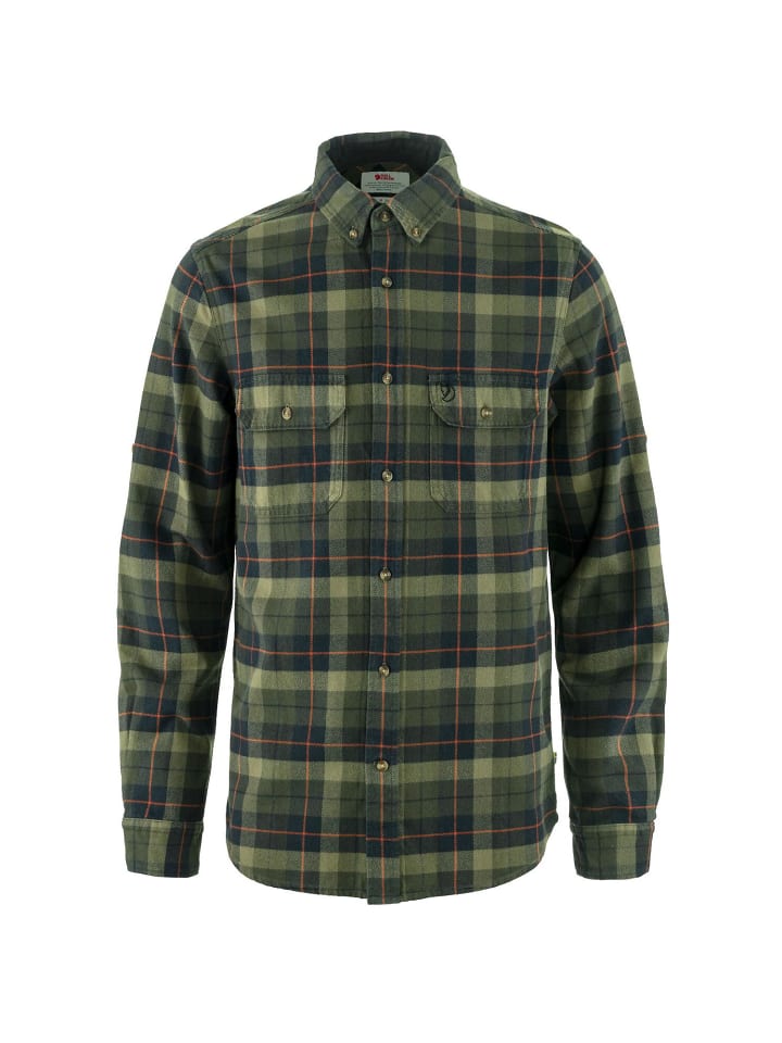 Рубашка Singi Heavy Frannel в цвете Еловый зеленый FJÄLLRÄVEN
Рубашка Singi Heavy Frannel в цвете Еловый зеленый FJÄLLRÄVEN