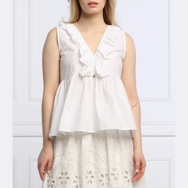 Блузка стандартного кроя Liu Jo, белый
Блузка стандартного кроя Liu Jo, белый