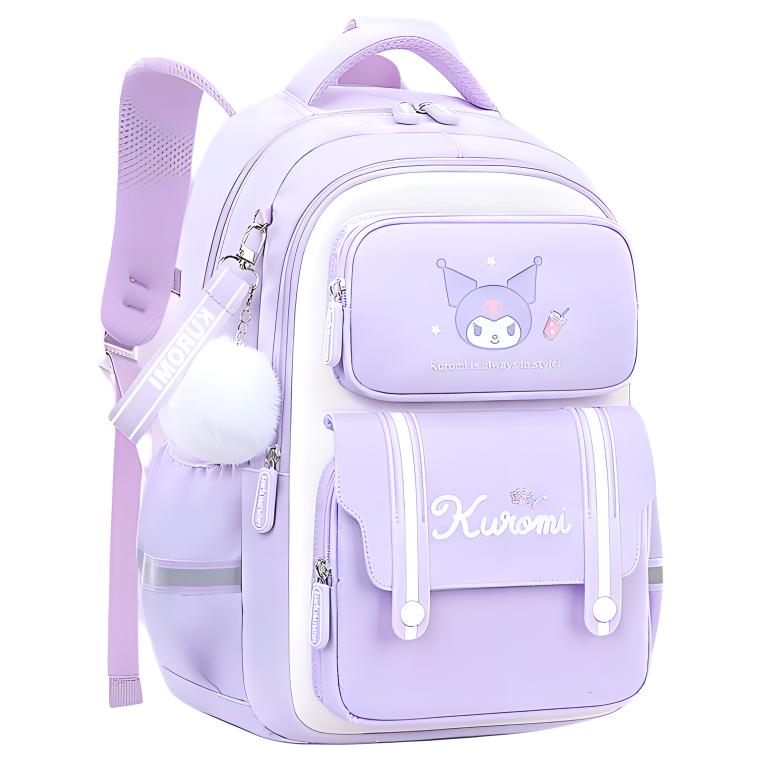 Sanrio Студенческий рюкзак из полиэстера детский разноцветный, Purple Kuromi
Sanrio Студенческий рюкзак из полиэстера детский разноцветный, Purple Kuromi