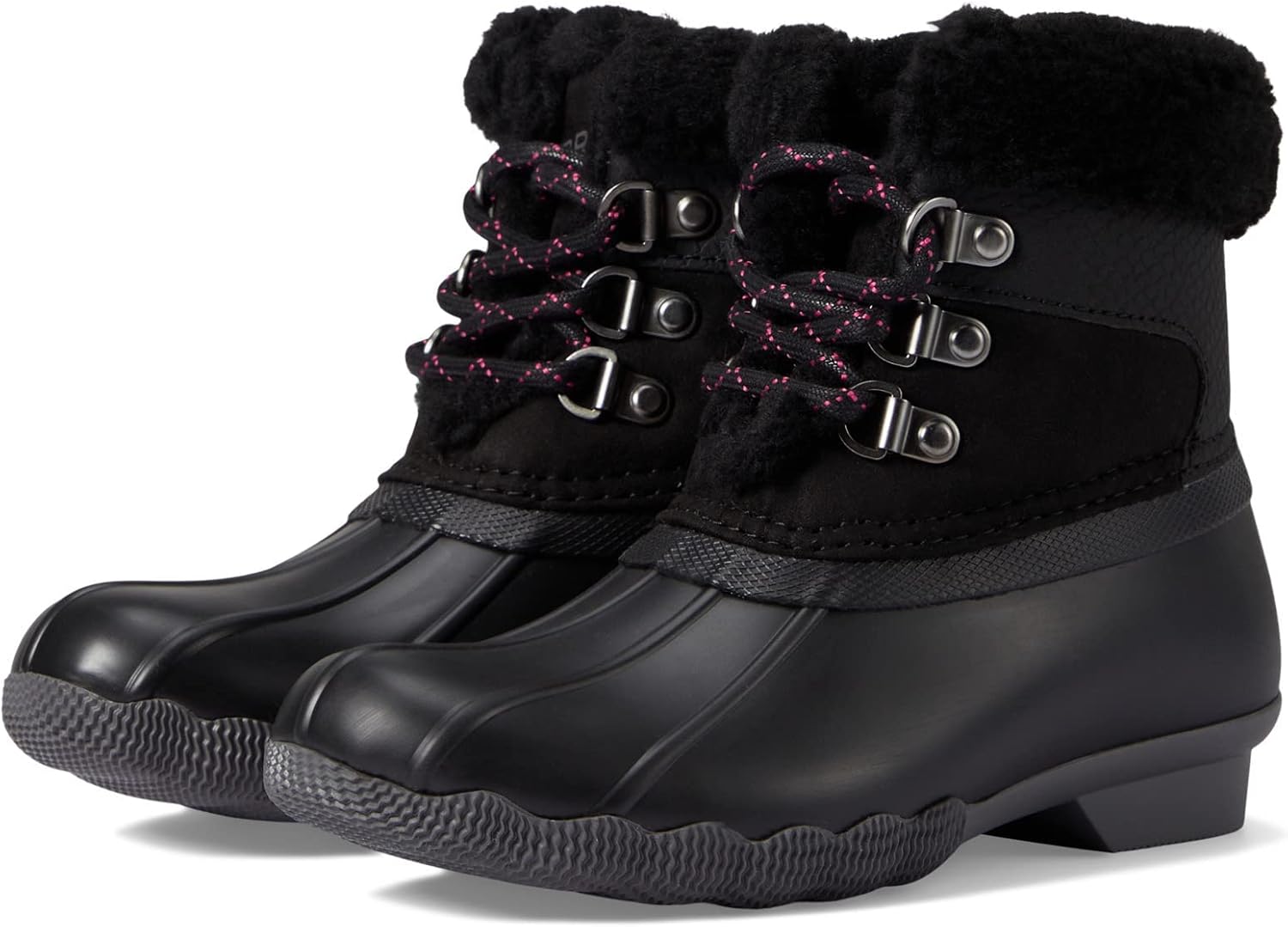 Детские универсальные зимние сапоги Sperry для соли и снега, Black
Детские универсальные зимние сапоги Sperry для соли и снега, Black