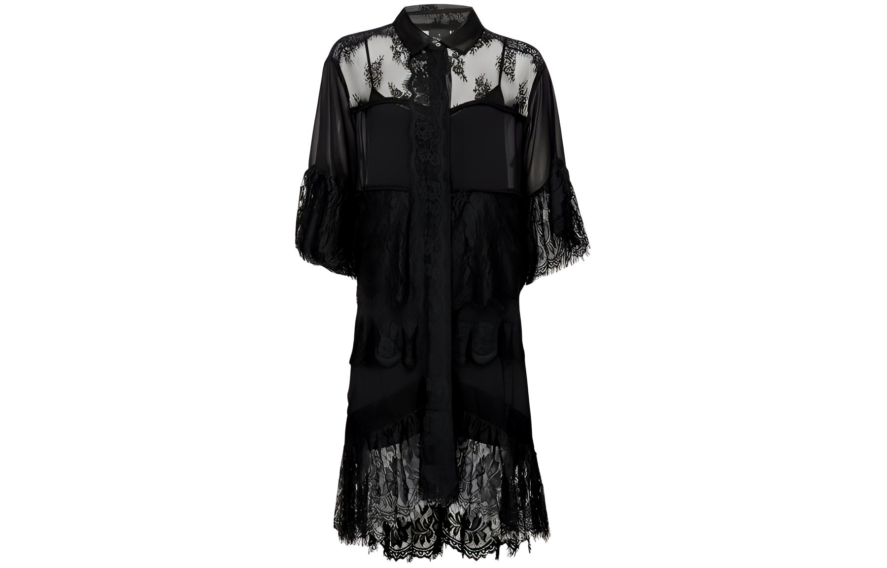 Женское черное короткое рукавом платье PINKO
Женское черное короткое рукавом платье PINKO