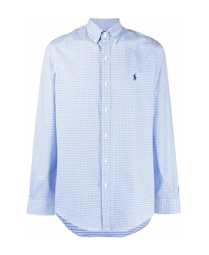 Шелковая рубашка прозрачно-голубого цвета Ralph Lauren, синий
Шелковая рубашка прозрачно-голубого цвета Ralph Lauren, синий