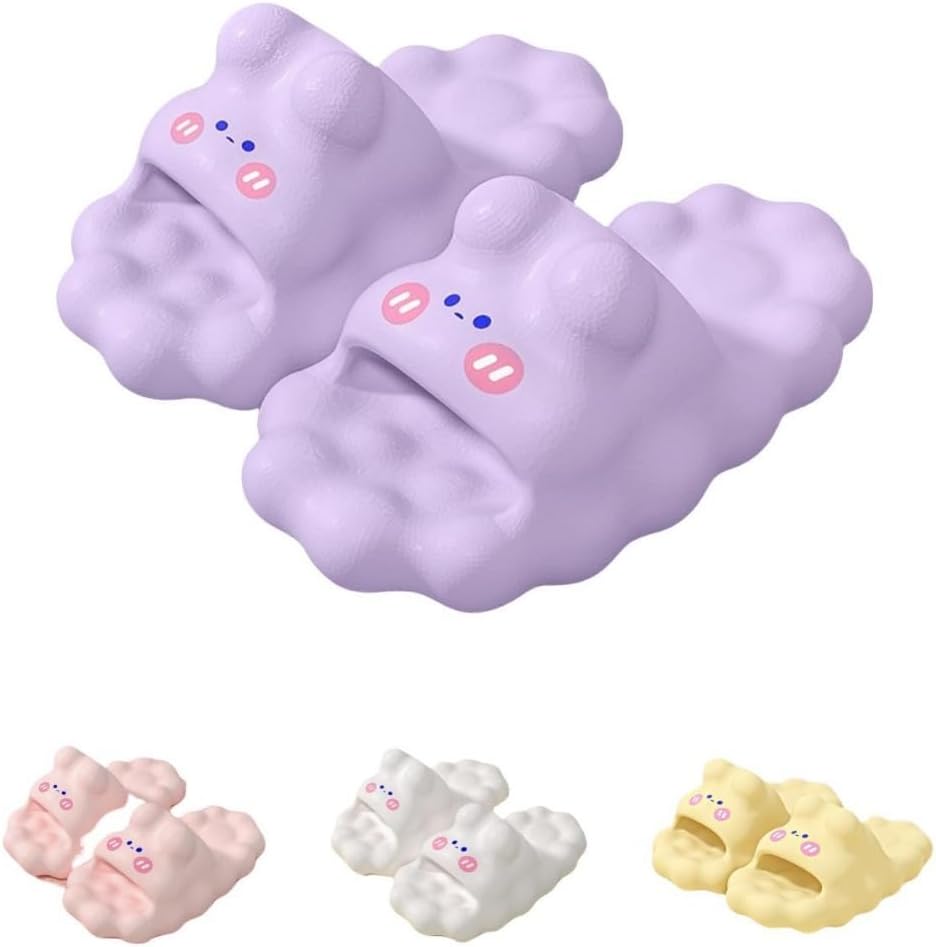 Милые шлепанцы в виде медвежонка Albiva, фиолетовый
Милые шлепанцы в виде медвежонка Albiva, фиолетовый