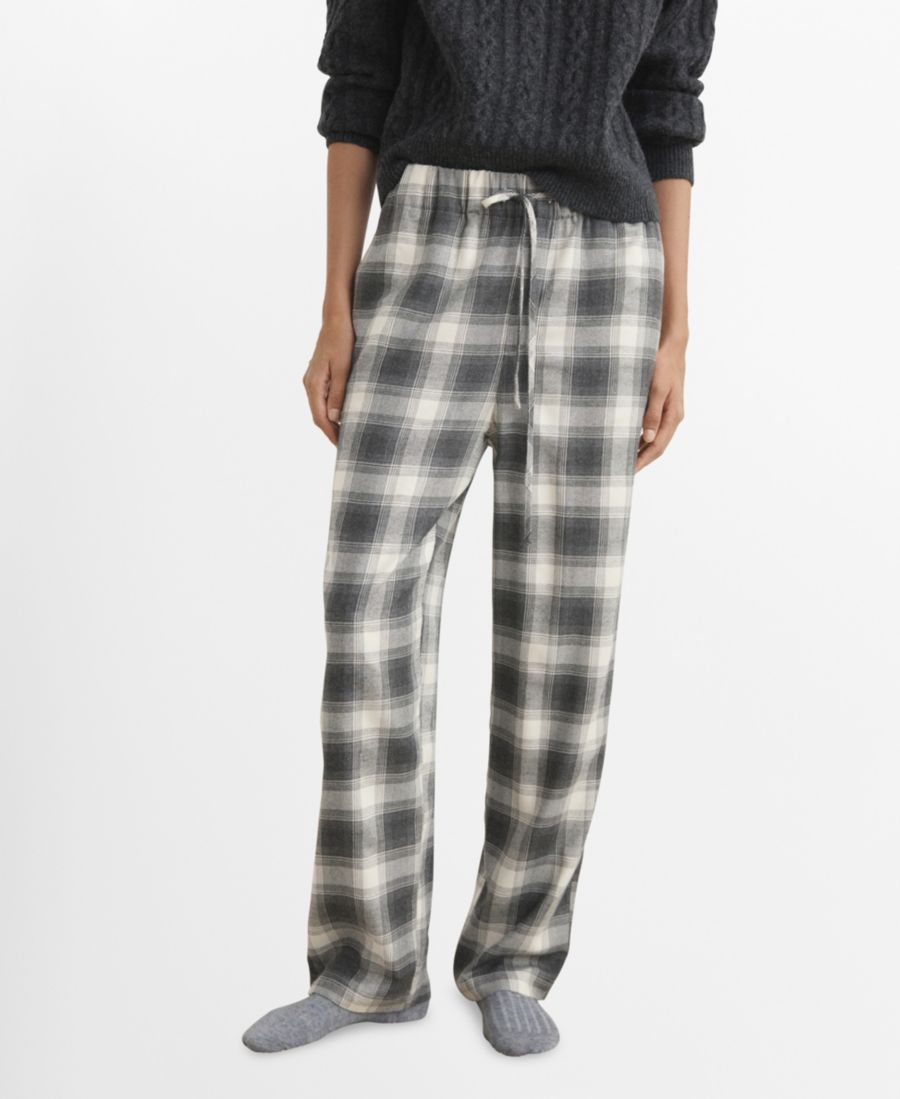 Женские клетчатые фланелевые брюки MANGO, Gray
Женские клетчатые фланелевые брюки MANGO, Gray