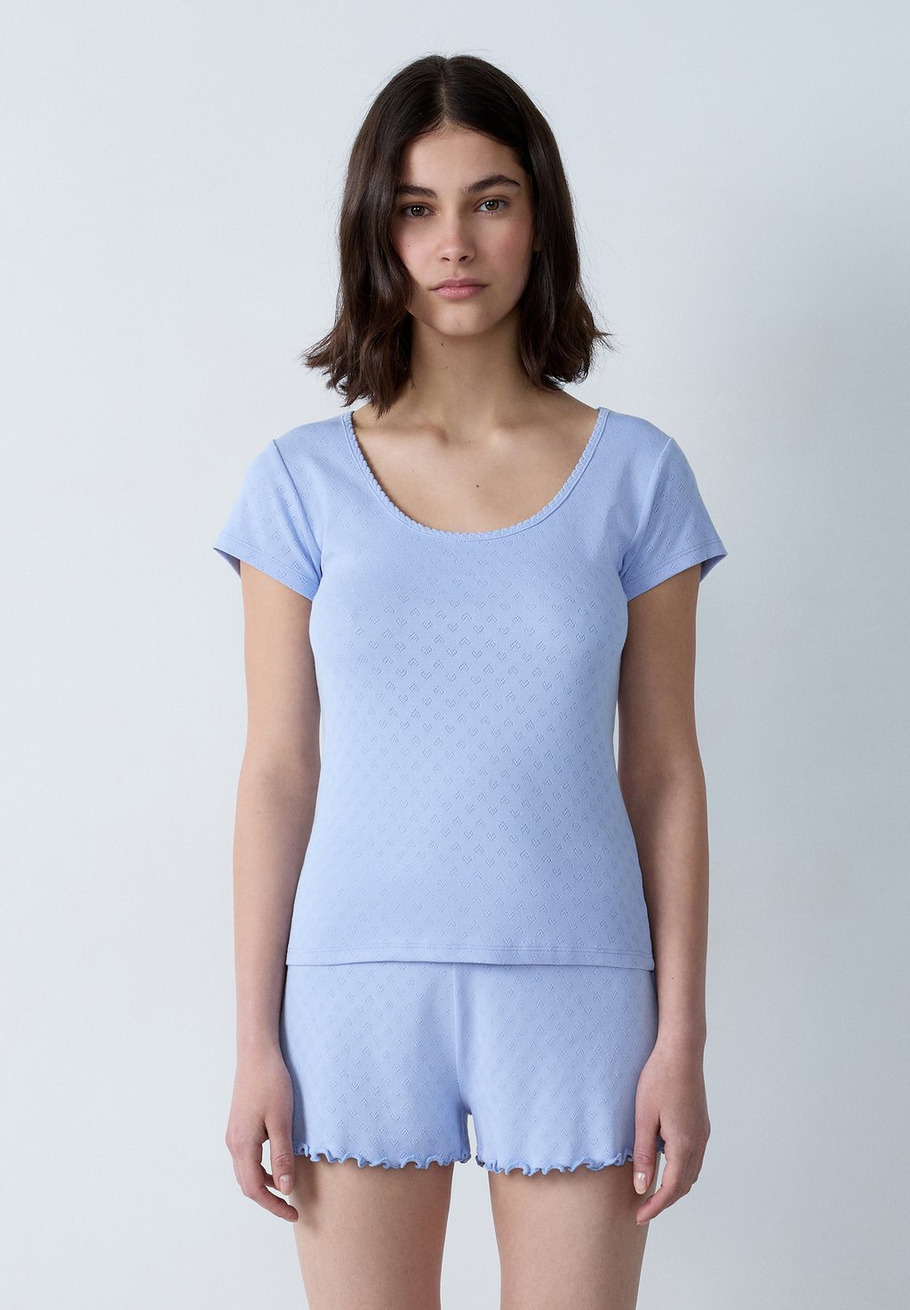 Пижамная рубашка POLLIN Etam, светло-голубой
Пижамная рубашка POLLIN Etam, светло-голубой