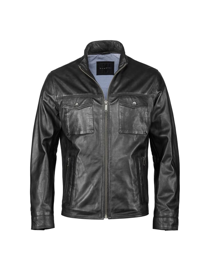 Кожаная куртка Bugatti Lederjacke BUNICOLO, черный
Кожаная куртка Bugatti Lederjacke BUNICOLO, черный