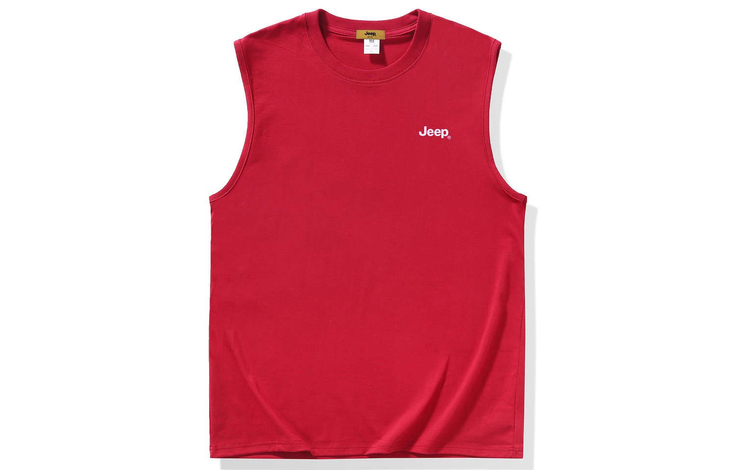 Футболка-майка унисекс Jeep, бордовая
Футболка-майка унисекс Jeep, бордовая