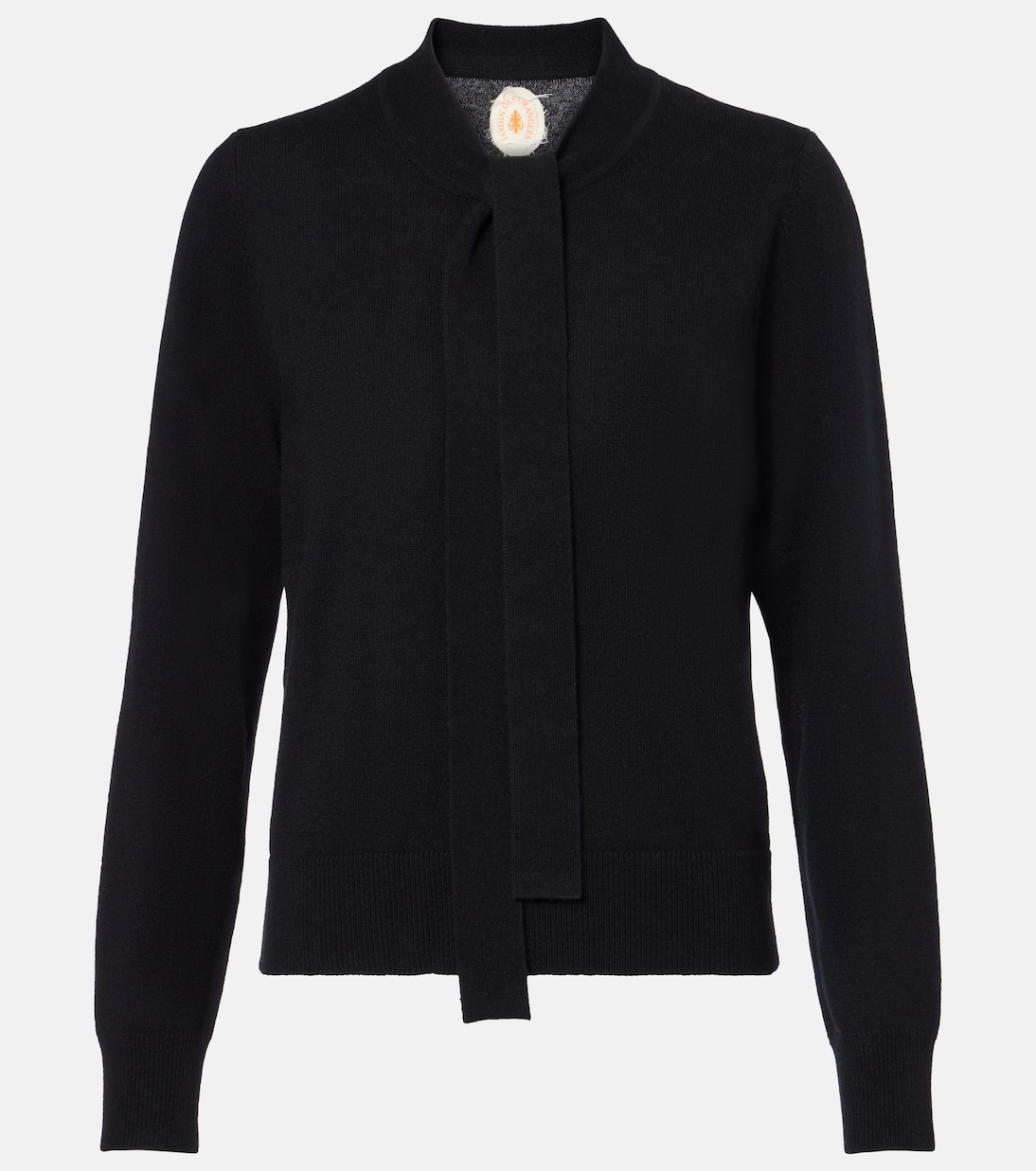 Шерстяной свитер с кашемиром и галстучным воротником Jardin des Orangers, 55-90
Шерстяной свитер с кашемиром и галстучным воротником Jardin des Orangers, 55-90