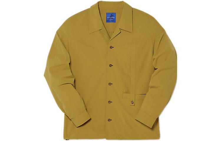 ORMOSIANCY Рубашка унисекс с гербом желтая Asics, желтый 
ORMOSIANCY Рубашка унисекс с гербом желтая Asics, желтый