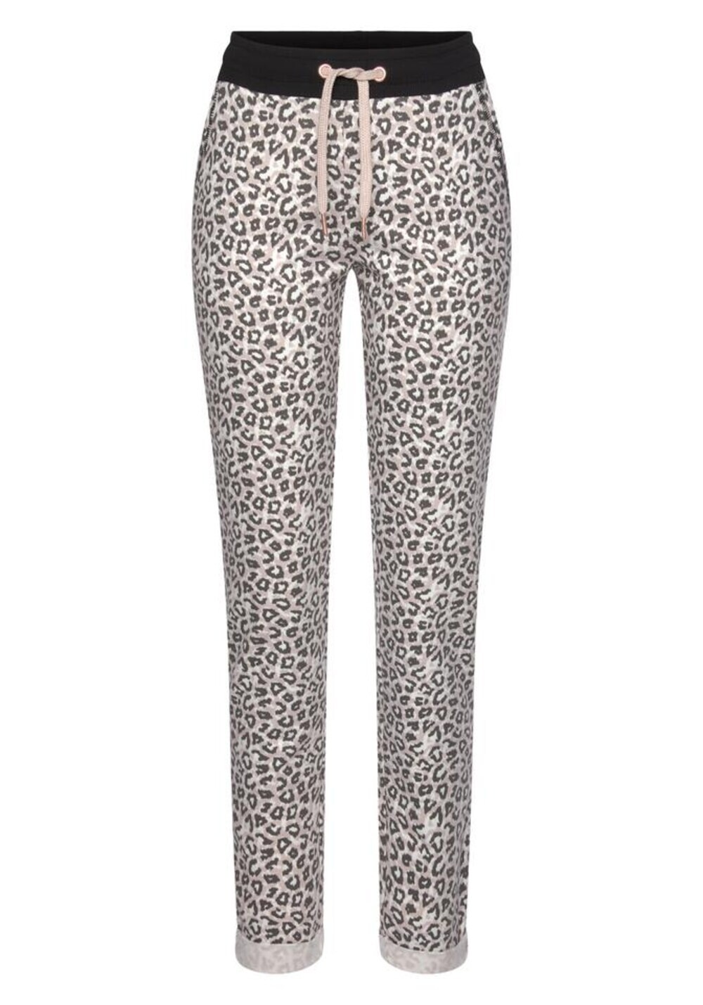 Зауженные брюки Lascana, бежевый
Зауженные брюки Lascana, бежевый