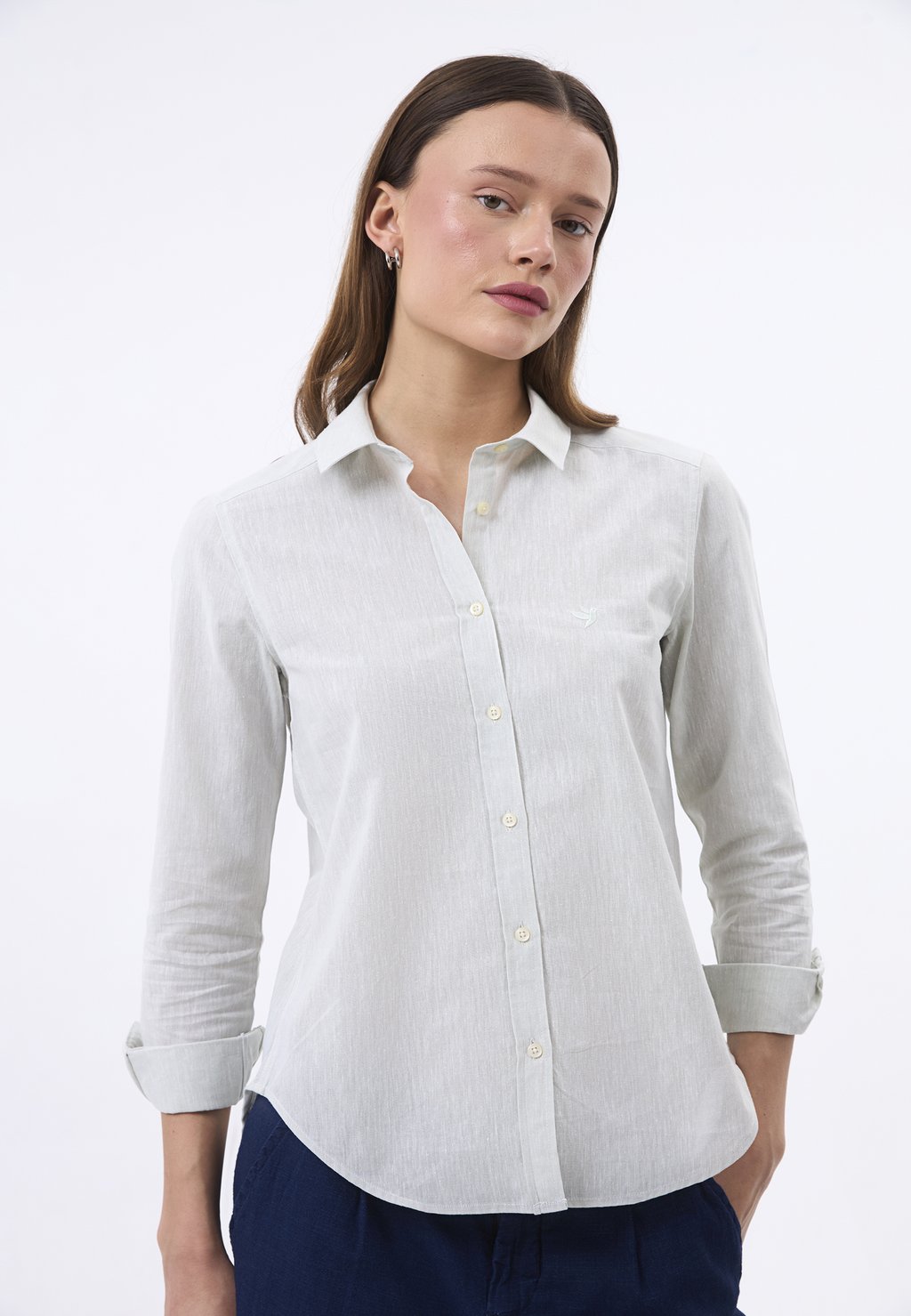 Блузка на пуговицах Felix Hardy, светло-зеленый
Блузка на пуговицах Felix Hardy, светло-зеленый