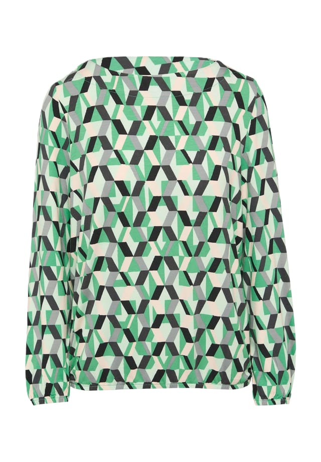 Рубашка с вырезом лодочкой S.Oliver, зеленый
Рубашка с вырезом лодочкой S.Oliver, зеленый