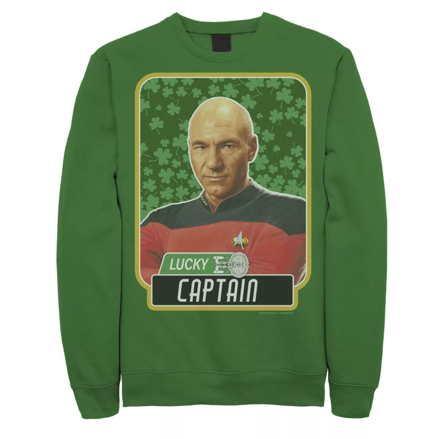 Мужская толстовка Star Trek Next Generation St. Patty's Captain Licensed Character
Мужская толстовка Star Trek Next Generation St. Patty's Captain Licensed Character