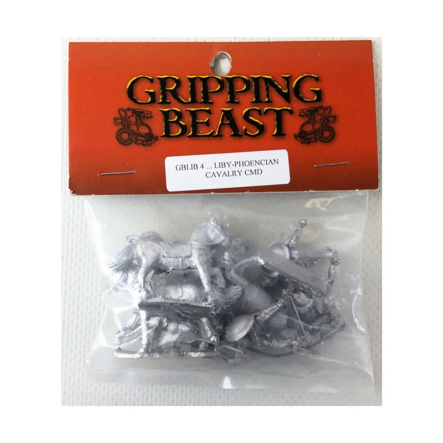 Ливийско-Финикейское кавалерийское командование, Historical Miniatures - Assorted (Gripping Beast) (28mm)
Ливийско-Финикейское кавалерийское командование, Historical Miniatures - Assorted (Gripping Beast) (28mm)