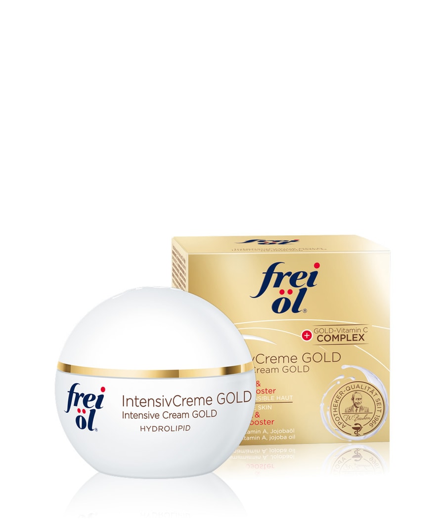 Крем для лица frei öl Hydrolipid Intensivcreme GOLD, 50 ml
Крем для лица frei öl Hydrolipid Intensivcreme GOLD, 50 ml