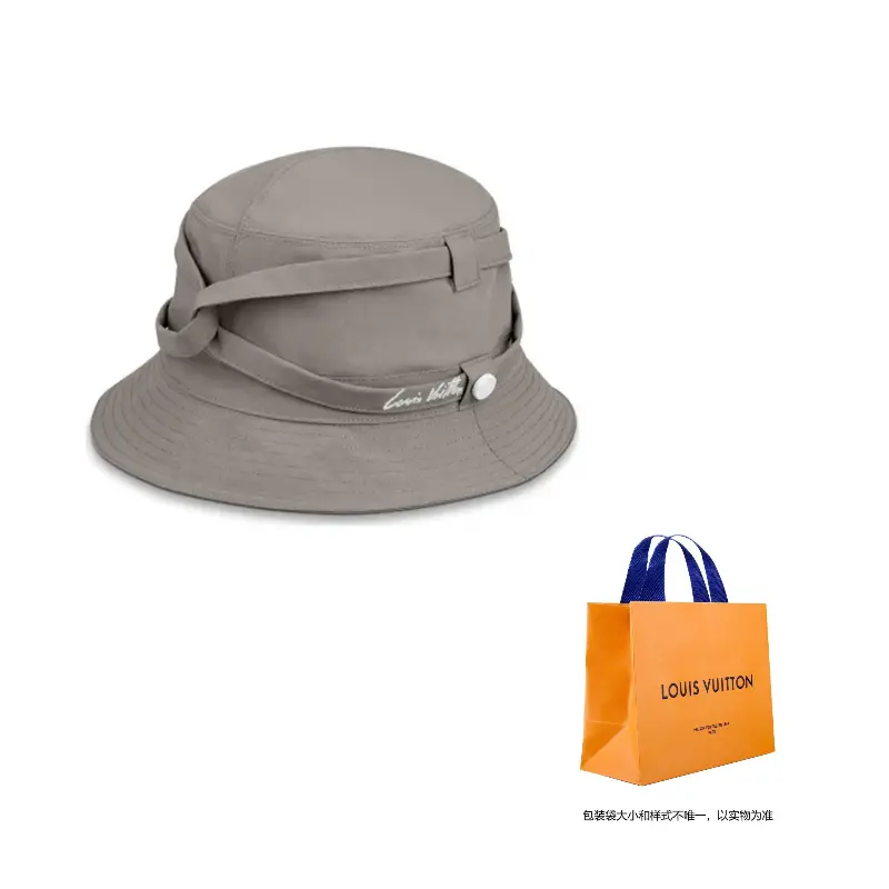 Polyamide Bucket Hats Unisex Gray LOUIS VUITTON, Серый, Polyamide Bucket Hats Unisex Gray LOUIS VUITTON
Polyamide Bucket Hats Unisex Gray LOUIS VUITTON, Серый, Polyamide Bucket Hats Unisex Gray LOUIS VUITTON