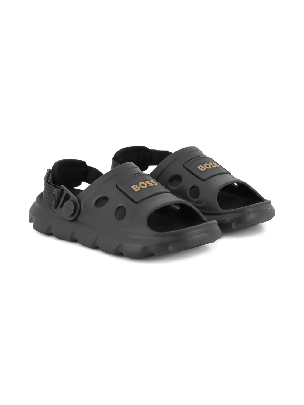 Босоножки с логотипом BOSS Kidswear, черный
Босоножки с логотипом BOSS Kidswear, черный