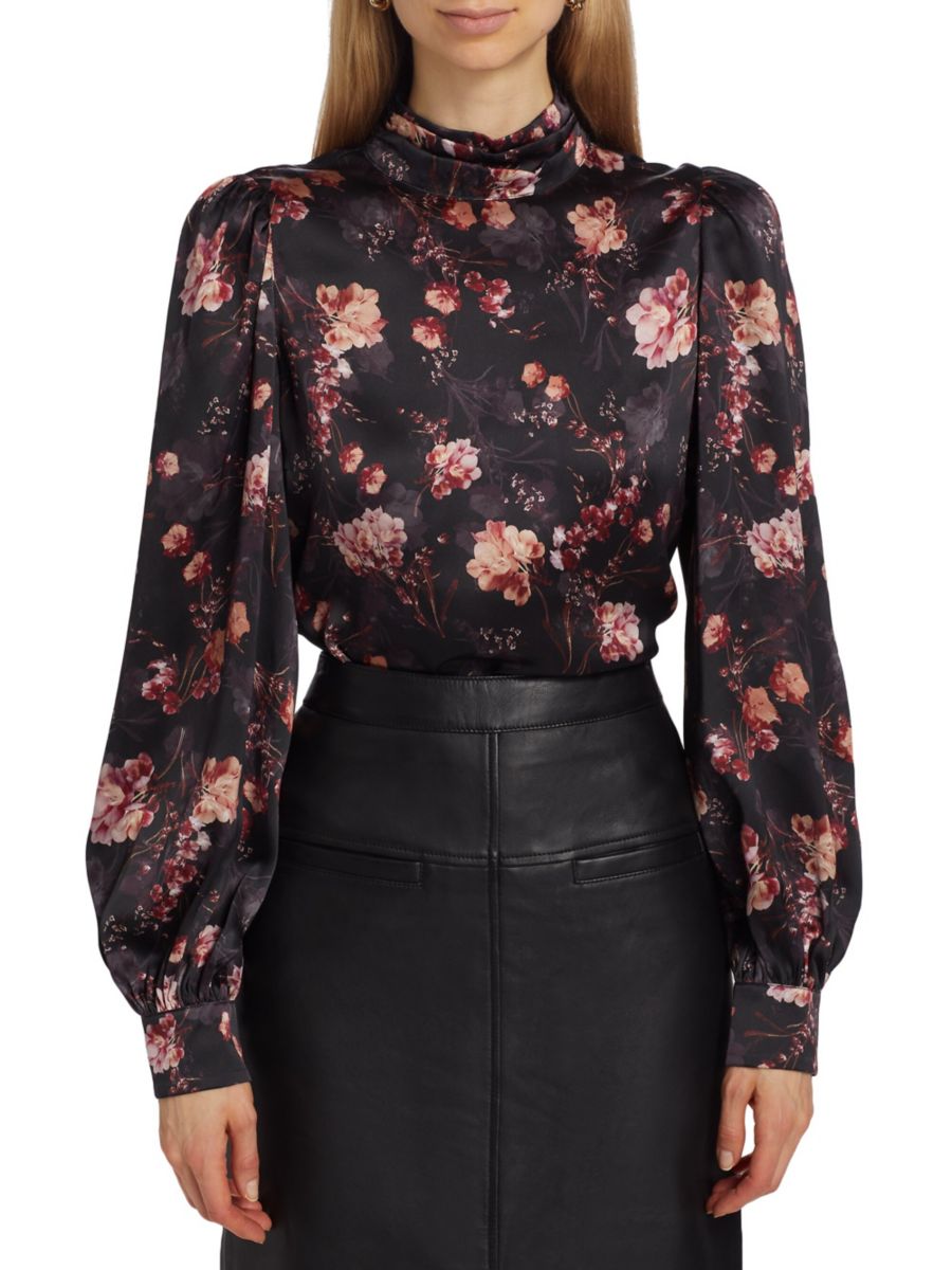 Шелковая блузка с цветочным принтом Nury Cami NYC, цвет Harvest Floral
Шелковая блузка с цветочным принтом Nury Cami NYC, цвет Harvest Floral