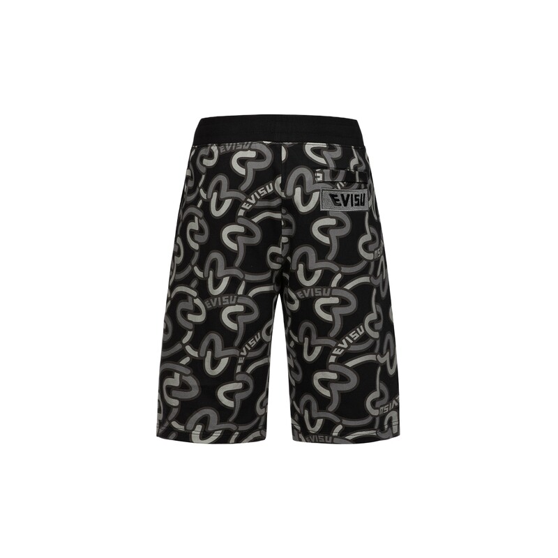 Повседневные шорты мужские черные Evisu, черный
Повседневные шорты мужские черные Evisu, черный