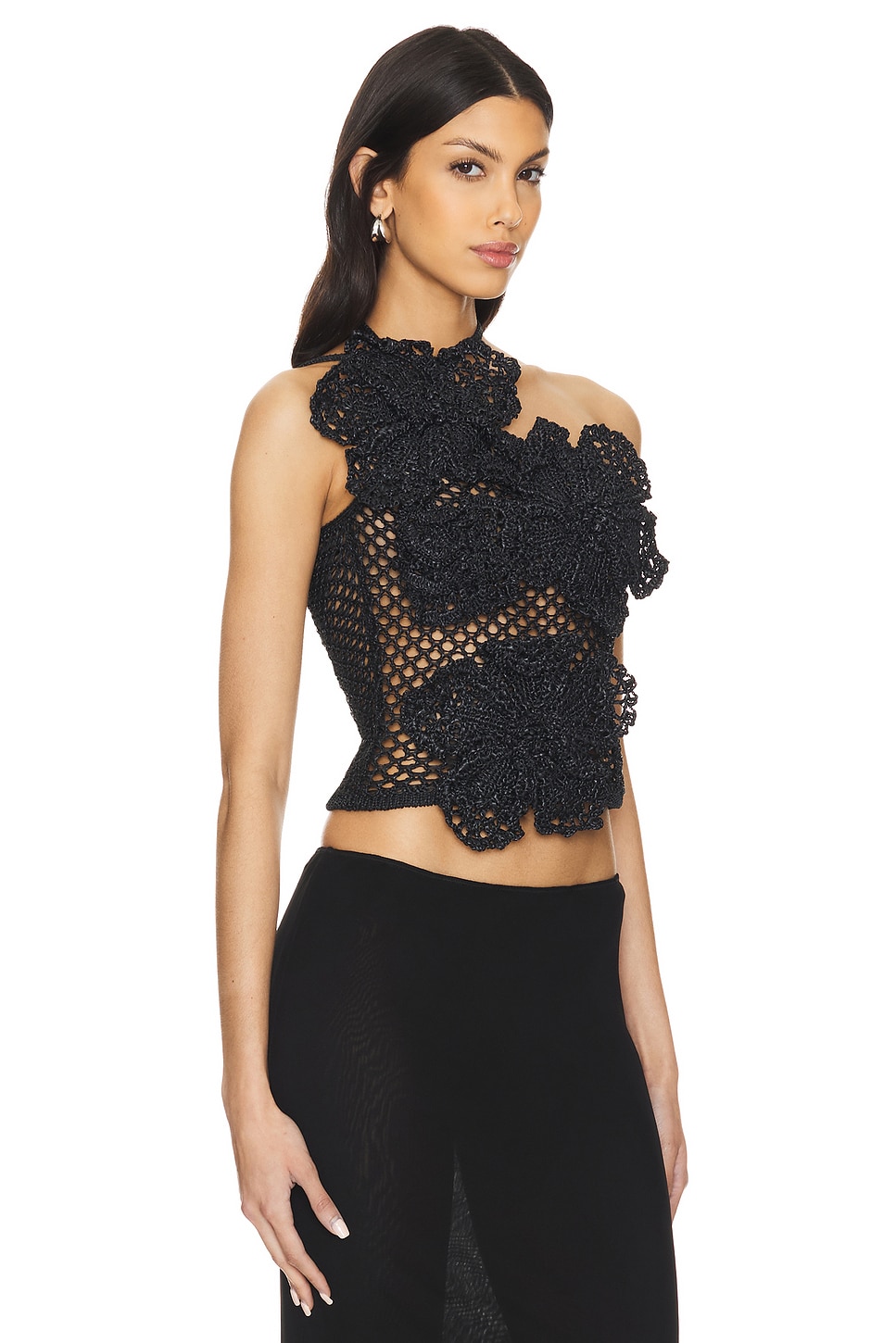 Топ крючком назанин Cult Gaia, черный
Топ крючком назанин Cult Gaia, черный