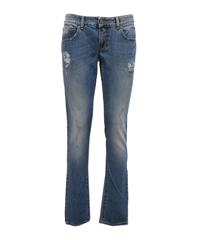 Потертые джинсовые брюки для праздника Pinko, синий
Потертые джинсовые брюки для праздника Pinko, синий