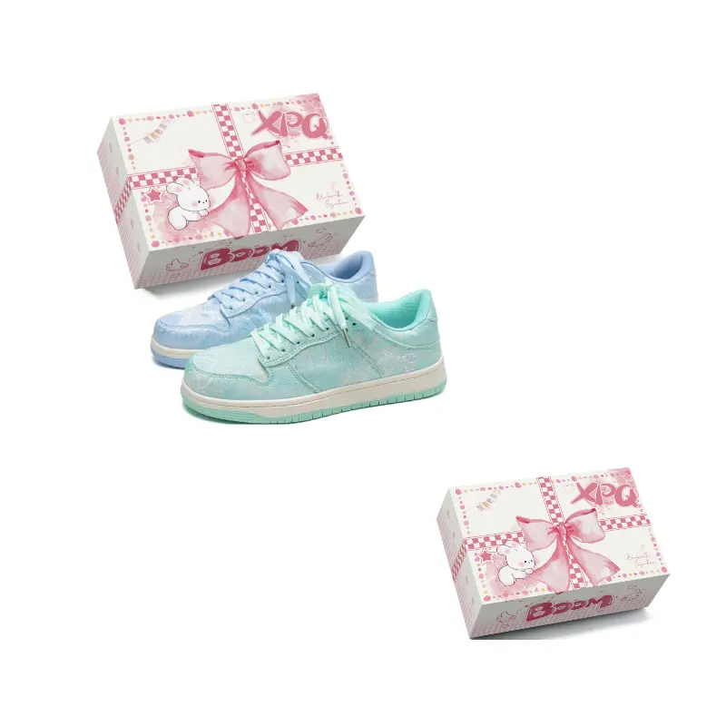 XPQ Прочные легкие и дышащие лоу-топ скейтбордские кроссовки унисекс — сине-зеленые непарные, цвет Blue Green Mismatched
XPQ Прочные легкие и дышащие лоу-топ скейтбордские кроссовки унисекс — сине-зеленые непарные, цвет Blue Green Mismatched