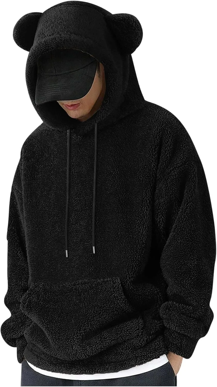 Мужская модная повседневная флисовая толстовка с капюшоном и карманом
Мужская модная повседневная флисовая толстовка с капюшоном и карманом