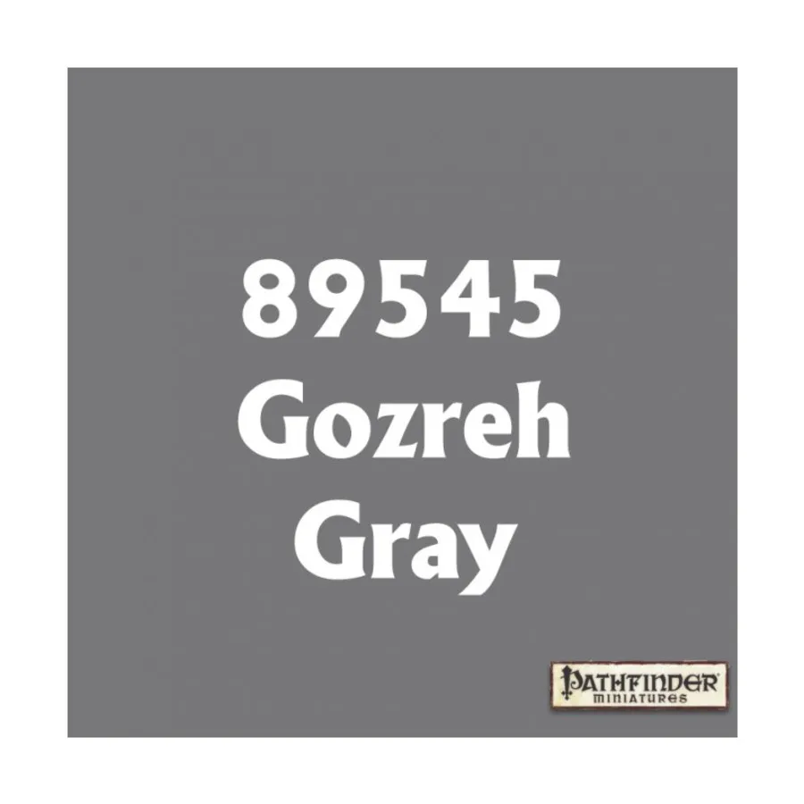 Гозре Грей, Master Series Paints - Pathfinder Colors
Гозре Грей, Master Series Paints - Pathfinder Colors