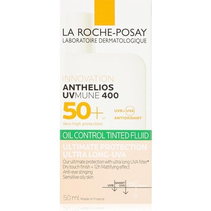 ANTHELIOS UVMUNE 400 Невидимый флюид SPF50+ 50 мл La Roche-Posay
ANTHELIOS UVMUNE 400 Невидимый флюид SPF50+ 50 мл La Roche-Posay