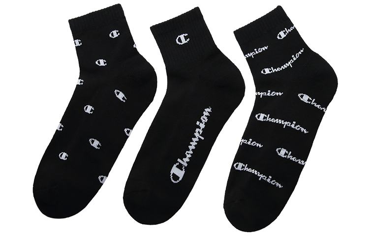 Чёрные носки до колена унисекс 3 пары Champion
Чёрные носки до колена унисекс 3 пары Champion