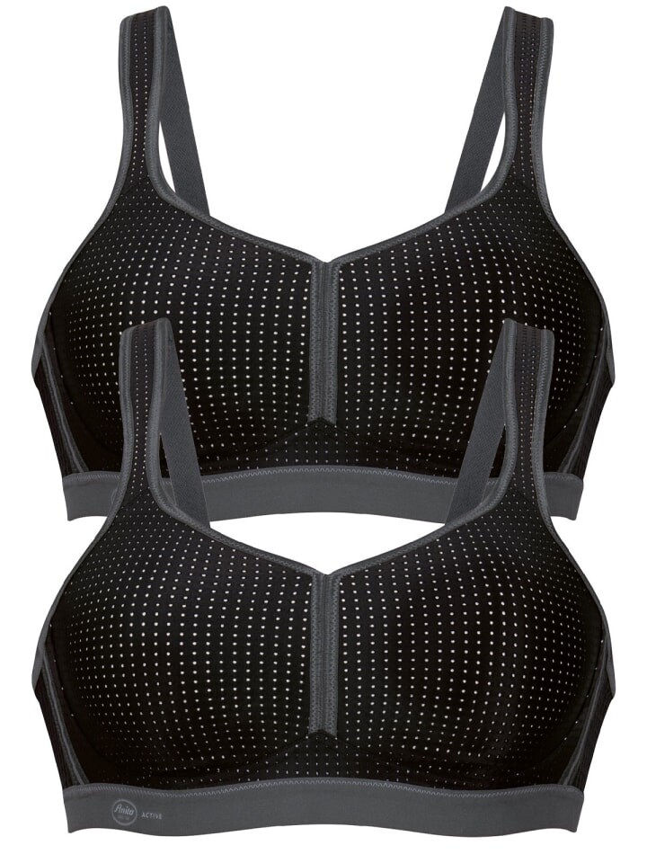 Спортивный бюстгальтер Anita, цвет schwarz/anthrazit schwarz/anthrazit
Спортивный бюстгальтер Anita, цвет schwarz/anthrazit schwarz/anthrazit
