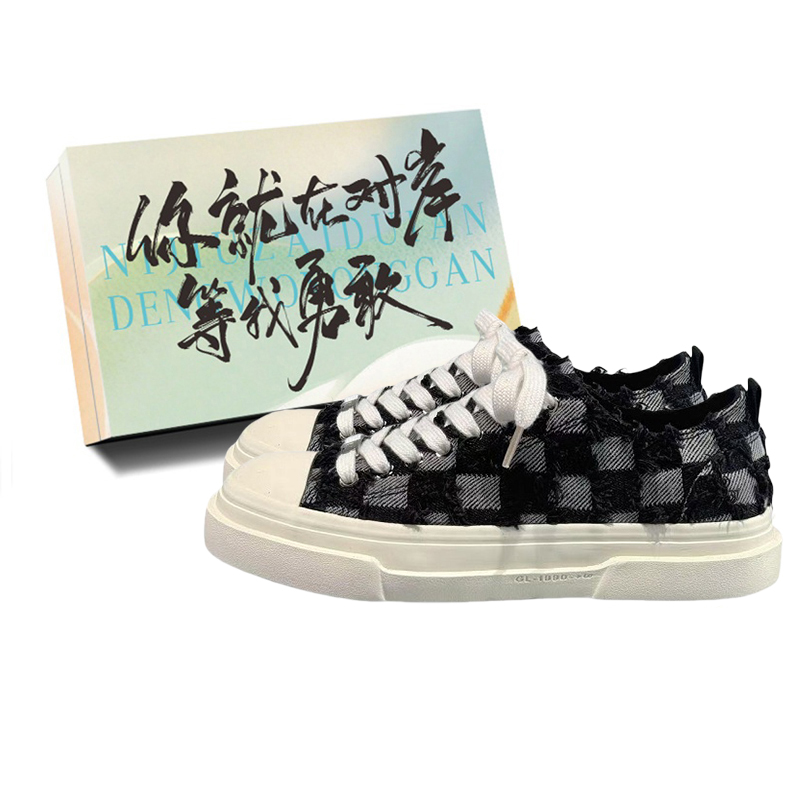 JimiXiong Дышащие мужские кэжуал кеды на низком ходу в черную клетку с коробкой, цвет Black Plaid+Shoe Box
JimiXiong Дышащие мужские кэжуал кеды на низком ходу в черную клетку с коробкой, цвет Black Plaid+Shoe Box