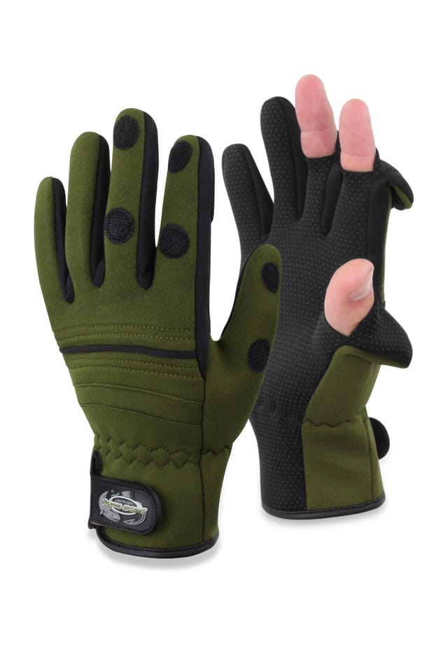 Перчатки для рыбалки из неопрена ваху Normani, зеленый
Перчатки для рыбалки из неопрена ваху Normani, зеленый