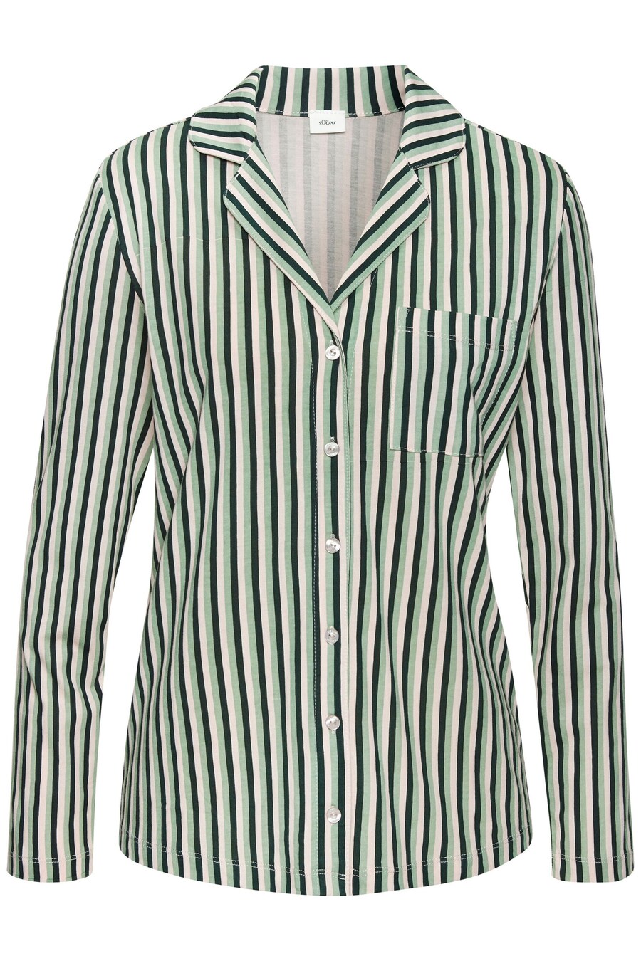 Пижамная рубашка s.Oliver, мятный
Пижамная рубашка s.Oliver, мятный