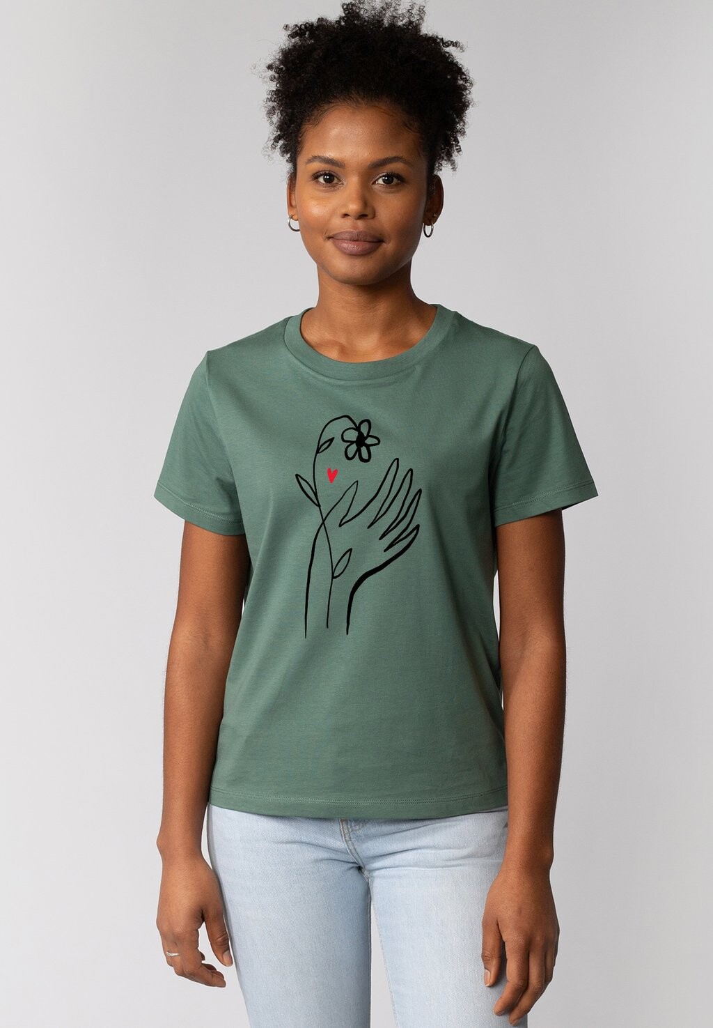 Футболка с принтом SELF LOVE watapparel, темно-зеленый
Футболка с принтом SELF LOVE watapparel, темно-зеленый