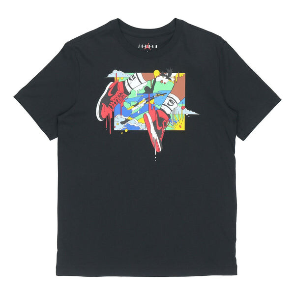 Футболка Air Jordan Running Training Casual Round Neck Cartoon Printing Short Sleeve Black, черный
Футболка Air Jordan Running Training Casual Round Neck Cartoon Printing Short Sleeve Black, черный