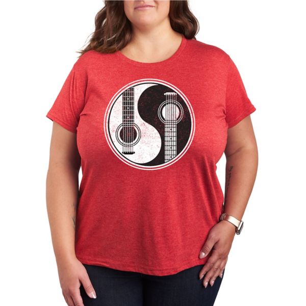 Футболка с принтом инь-ян и гитарой Unbranded, красный
Футболка с принтом инь-ян и гитарой Unbranded, красный