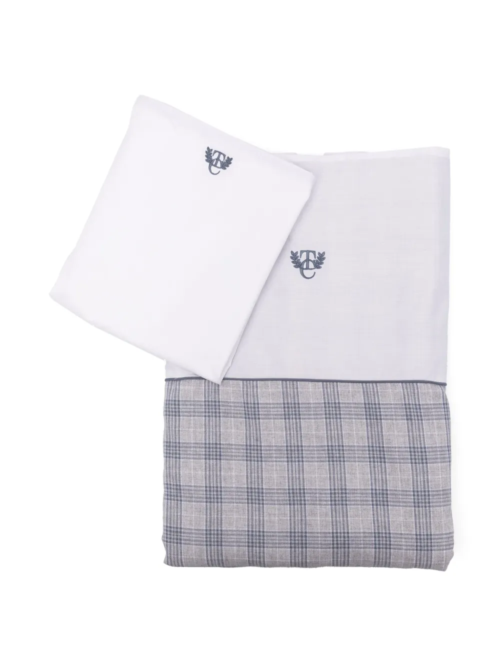 Комплект постельного белья с вышитым логотипом Tartine Et Chocolat, серый
Комплект постельного белья с вышитым логотипом Tartine Et Chocolat, серый